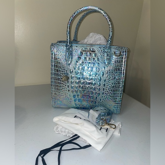 Brahmin Wonderland Caroline Melbourne Satchel NWT - Picture 6 of 16